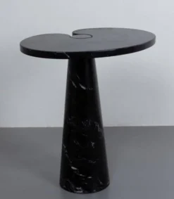 Tables basses en marbre noir Eros par Angelo Mangiarotti pour Skipper, années 1980, ensemble de 2.