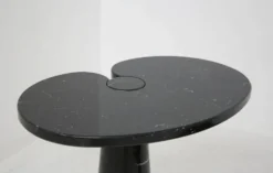 Tables basses en marbre noir Eros par Angelo Mangiarotti pour Skipper, années 1980, ensemble de 2.