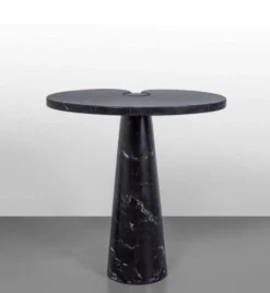 Tables basses en marbre noir Eros par Angelo Mangiarotti pour Skipper, années 1980, ensemble de 2.