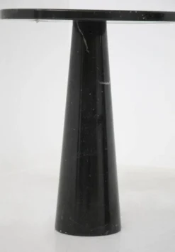Tables basses en marbre noir Eros par Angelo Mangiarotti pour Skipper, années 1980, ensemble de 2.