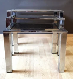 ️3 Tables Basses Saporiti Design 70s'