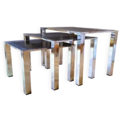 ️3 Tables Basses Saporiti Design 70s'