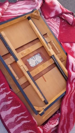 Table scandinave Asko Finlande, années 60
