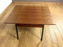 Table Scandinave en Teck Monte / Baisse Vintage 1960