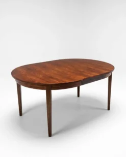 Table scandinave extensible en palissandre de Rio - 1960