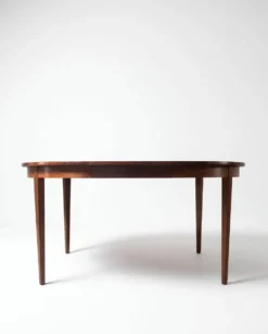 Table scandinave extensible en palissandre de Rio - 1960