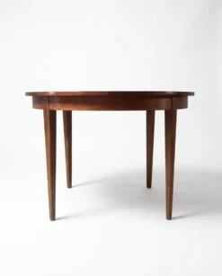 Table scandinave extensible en palissandre de Rio - 1960