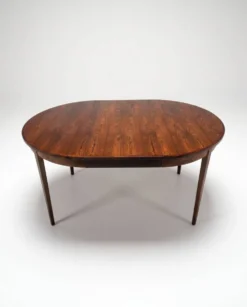 Table scandinave extensible en palissandre de Rio - 1960