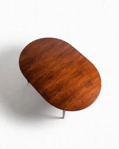 Table scandinave extensible en palissandre de Rio - 1960