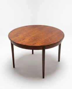 Table scandinave extensible en palissandre de Rio - 1960