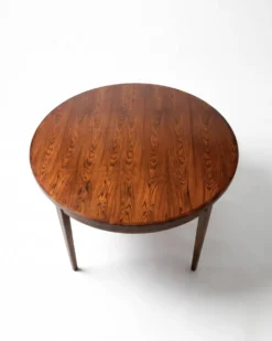 Table scandinave extensible en palissandre de Rio - 1960