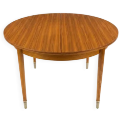 Table scandinave extensible en teck des années 60