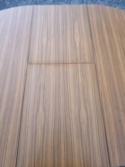 Table scandinave extensible en teck des années 60