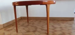 Table scandinave vintage extensible double rallonge