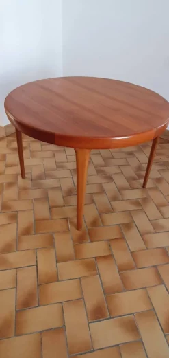 Table scandinave vintage extensible double rallonge