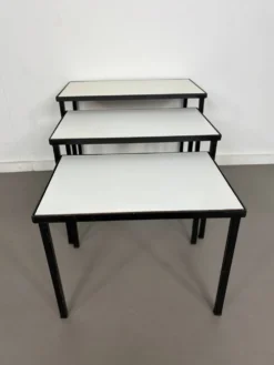 Tables d'appoint Artimeta vintage avec plateau réversible des années soixante