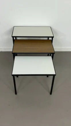 Tables d'appoint Artimeta vintage avec plateau réversible des années soixante