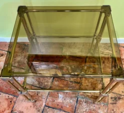 Tables d'appoint/chevets Hollywood Regency Design 70s