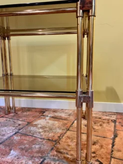 Tables d'appoint/chevets Hollywood Regency Design 70s