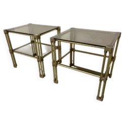 Tables d'appoint/chevets Hollywood Regency Design 70s