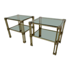 Tables d'appoint/chevets Hollywood Regency Design 70s
