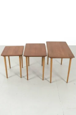 Tables d'appoint danoises, ensemble de 3