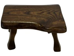 Tables d'appoint en bois organique de style Mid-Century, vers 1960, inspiration brutaliste wabi-sabi