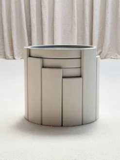 Tables d'appoint gigognes 'Modèle 780', Gianfranco Frattini, Cassina, Italie, années 1960