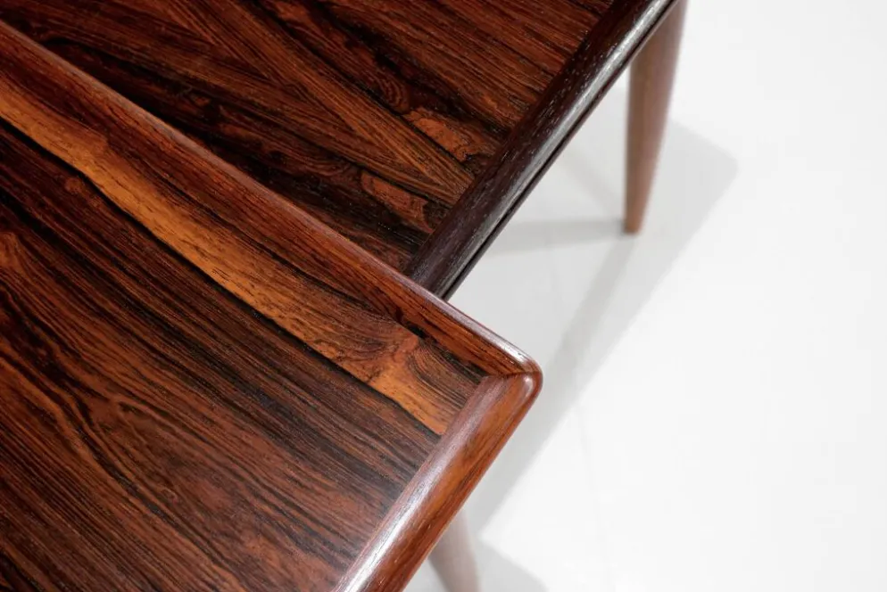 Tables d'appoint par Kai Kristiansen pour Skovmand & Andersen Danemark 1960
