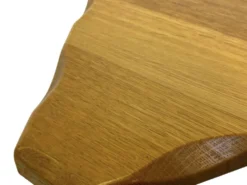 Tables d'appoint scandinaves vintage en bois massif des années 1970