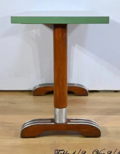 Tables de bistro en stratifié et hêtre – 1950