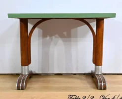 Tables de bistro en stratifié et hêtre – 1950