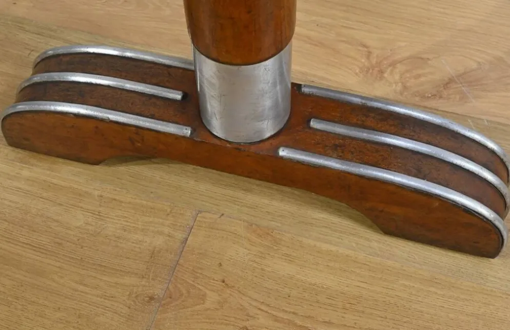 Tables de bistro en stratifié et hêtre – 1950