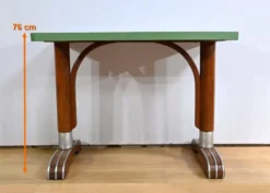 Tables de bistro en stratifié et hêtre – 1950