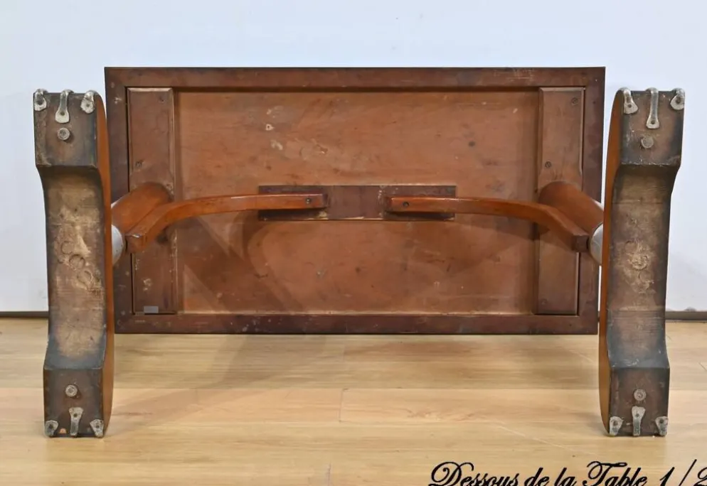 Tables de bistro en stratifié et hêtre – 1950