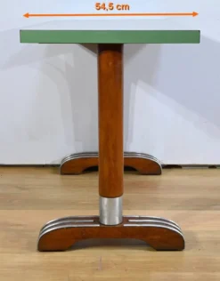 Tables de bistro en stratifié et hêtre – 1950