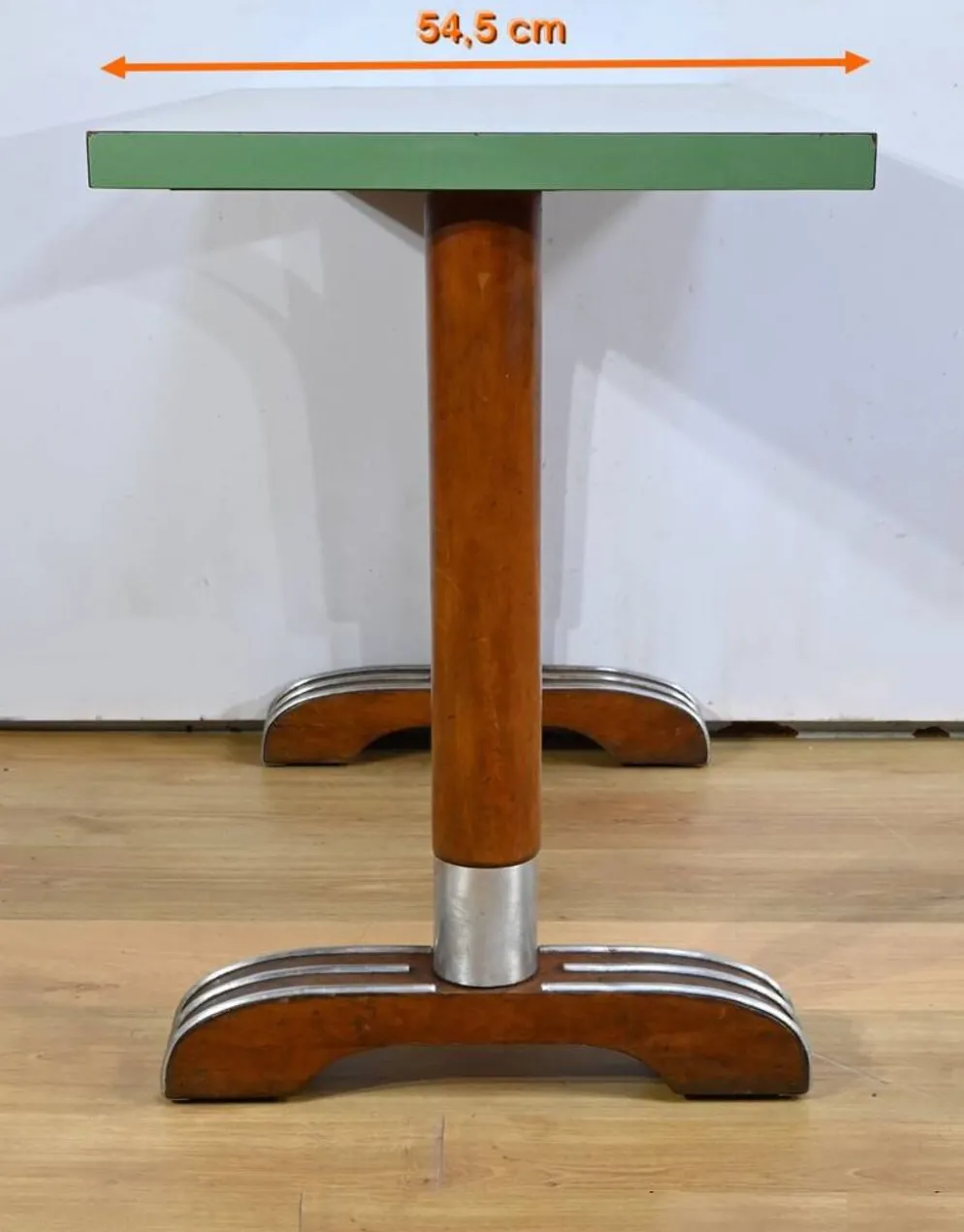 Tables de bistro en stratifié et hêtre – 1950