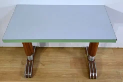 Tables de bistro en stratifié et hêtre – 1950