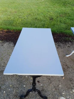 3 Tables de Bistrot Fonte et Bois