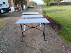 3 Tables de Bistrot Fonte et Bois