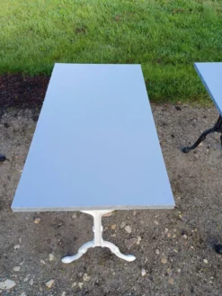 3 Tables de Bistrot Fonte et Bois