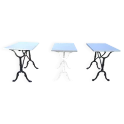 3 Tables de Bistrot Fonte et Bois