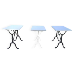 3 Tables de Bistrot Fonte et Bois