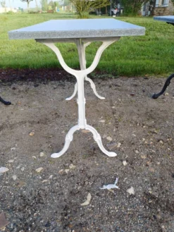 3 Tables de Bistrot Fonte et Bois