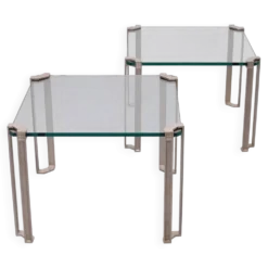 Tables de canapé carrées par Peter Ghyczy modèle T24