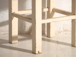Tables de chevet anciennes en bois de pin – Europe centrale, vers 1940 #2