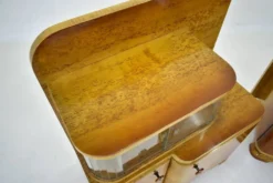 Tables de chevet Art Déco des années 1939, Tchécoslovaquie