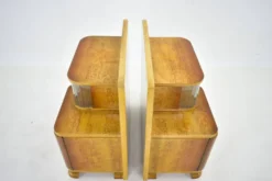 Tables de chevet Art Déco des années 1939, Tchécoslovaquie