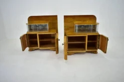 Tables de chevet Art Déco des années 1939, Tchécoslovaquie