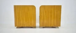Tables de chevet Art Déco des années 1939, Tchécoslovaquie